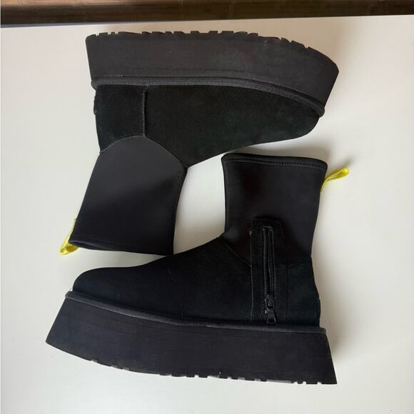 Ugg Classic Dipper Boot Black 9 - Picture 7 of 11